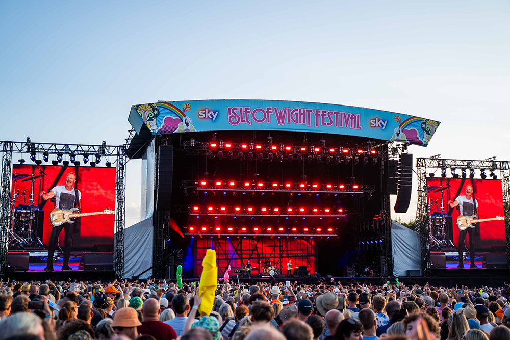 Sting - Isle of Wight Festival