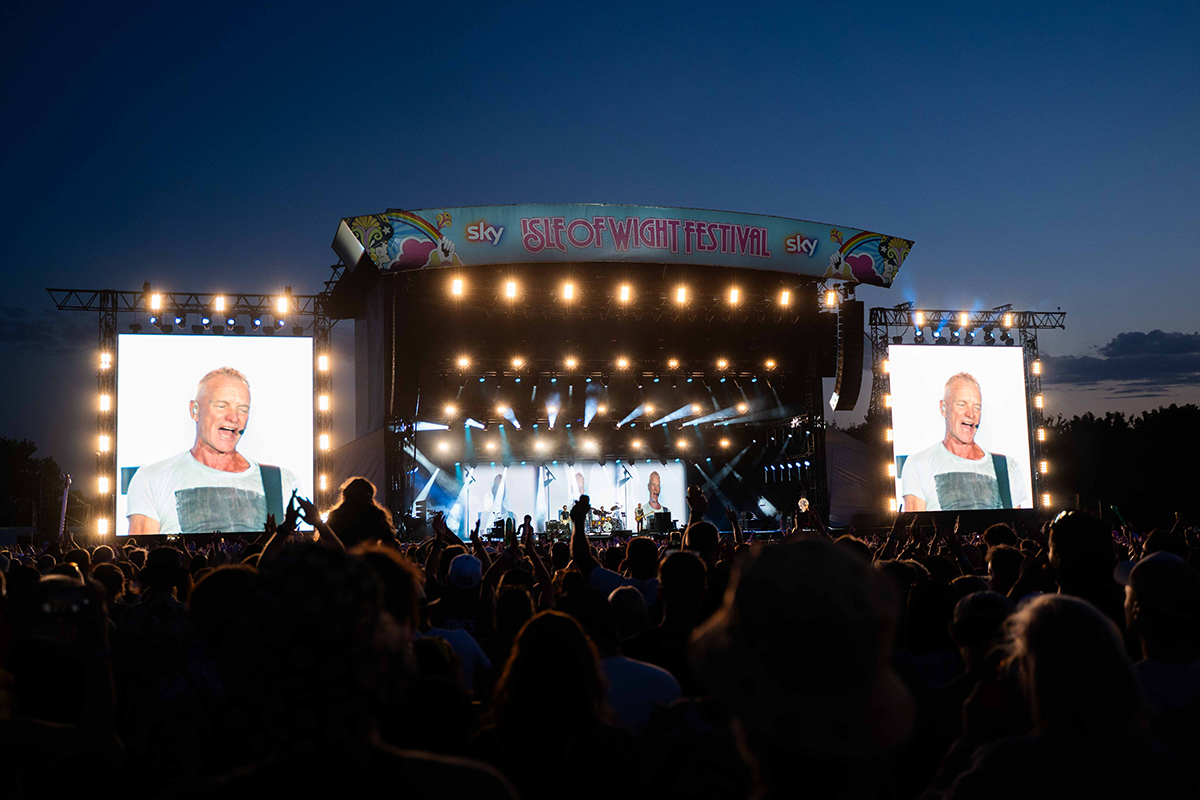 Sting - Isle of Wight Festival